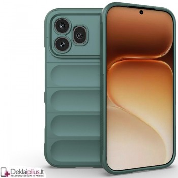 Magic Shield guminis dėklas - žalias (Huawei Honor 600 Pro) Magic Shield guminis dėklas - žalias (Huawei Honor 600 Pro)